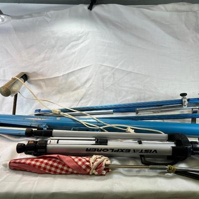 Tripods and lights