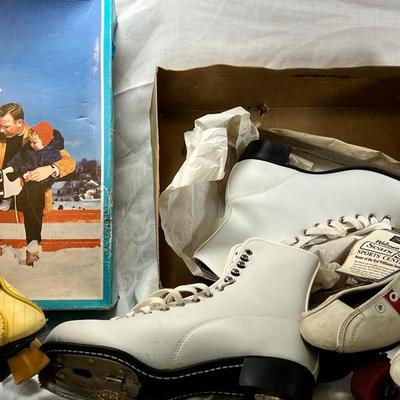 Vintage Sears ice skates
