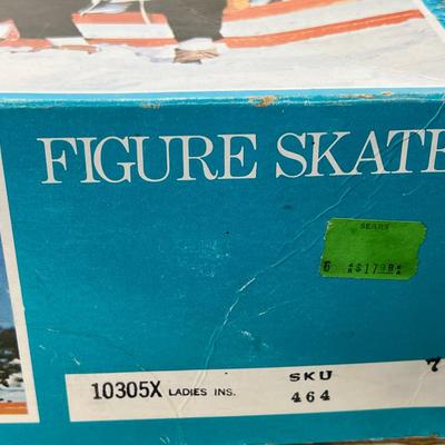 Vintage Sears ice skates