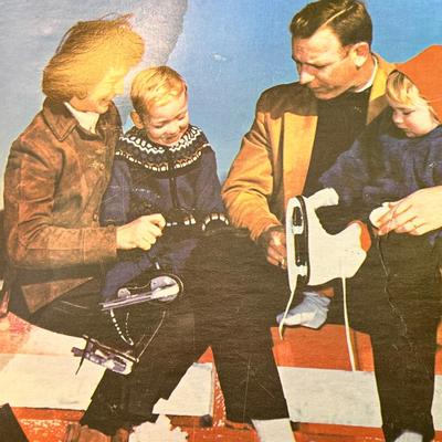 Vintage Sears ice skates
