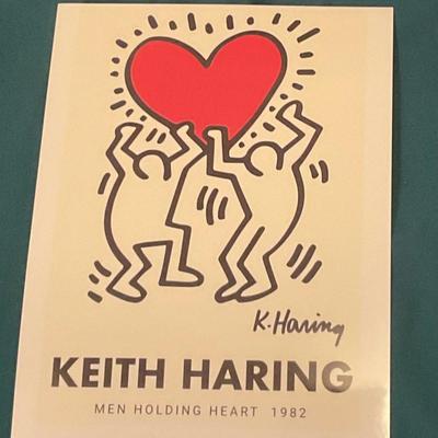 Keith Haring Exhibition Poster Print