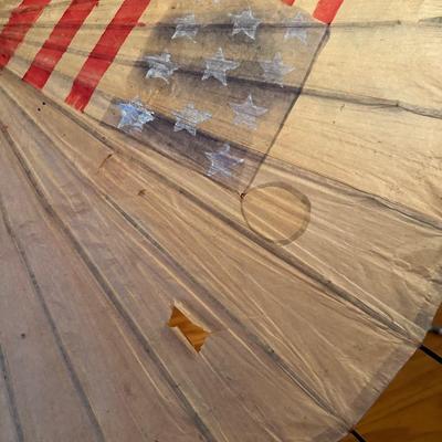 Antique Paper & Bamboo Parasol