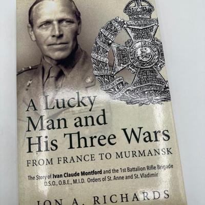 SIGNED A Lucky Man and His Three Wars Book #54 of 100.