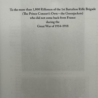 SIGNED A Lucky Man and His Three Wars Book #54 of 100.