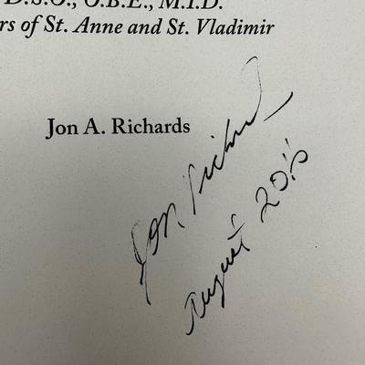SIGNED A Lucky Man and His Three Wars Book #54 of 100.