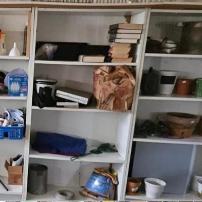 Lot43 6 Sections of Shelving Only