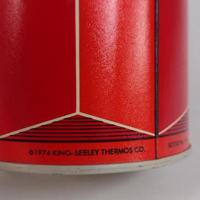Vintage (1974) King-Seeley Thermos #2410 with Stopper and Cup