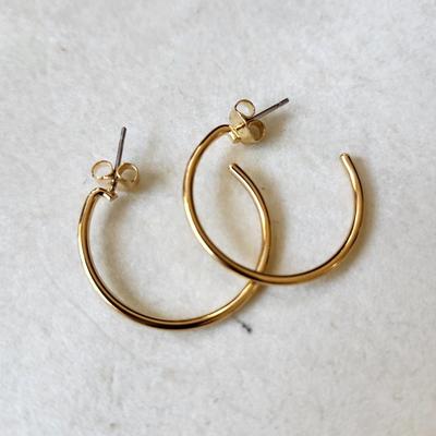 10K Yellow Gold hoop earrings