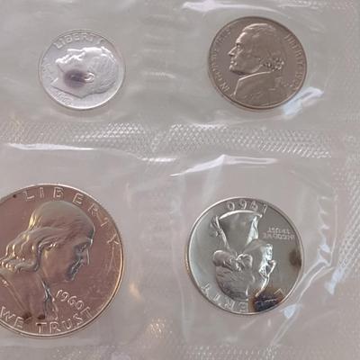 1960 P U.S. Mint Uncirculated 5-Coin Set (#120)