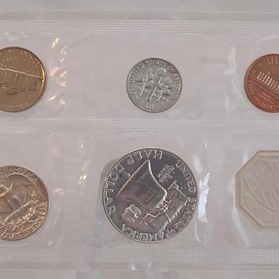 1962 P U.S. Mint Uncirculated 5-Coin Set (#122)