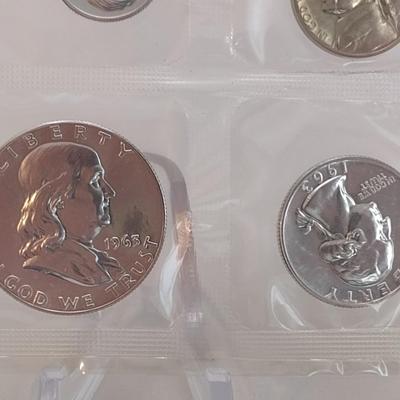 1963 P U.S. Mint Uncirculated 5-Coin Set (#124)