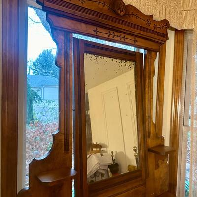 1880's Eastlake Dresser with Removable Tilting Mirror
