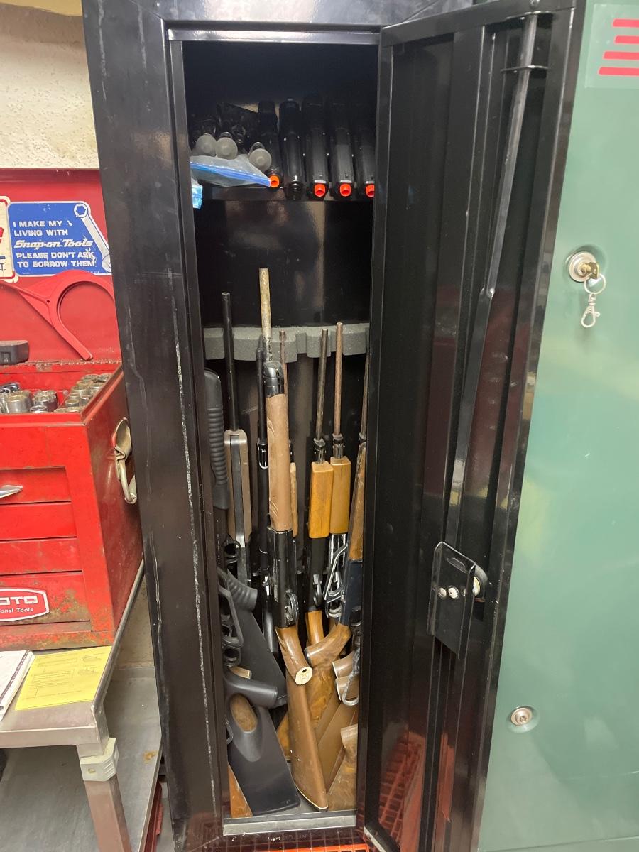 Black Sentinel gun safe