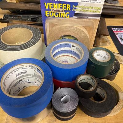 Various types of tape lot