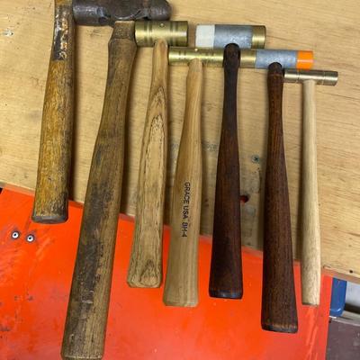 Various hammers lot