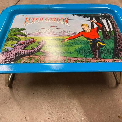 Vintage Flash Gordon TV tray.