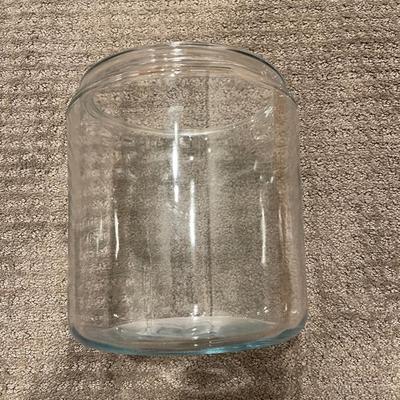 1 gal glass canister.
