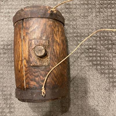 Antique dog keg.