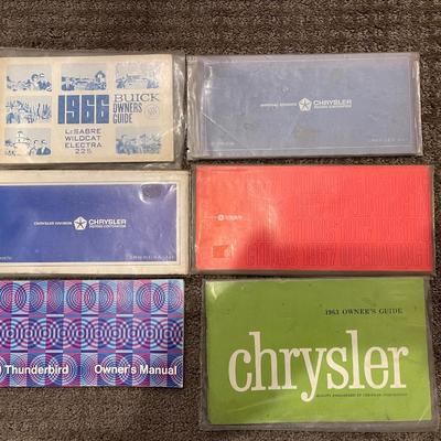 Old Automobile owner manuals