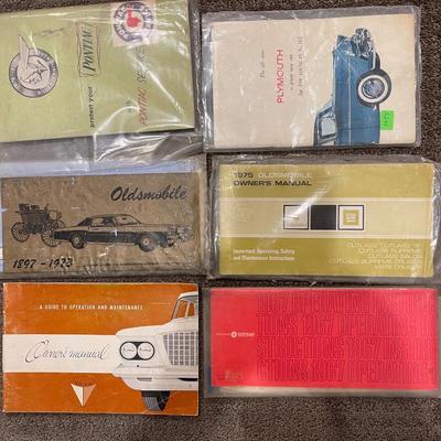Old Automobile owner manuals