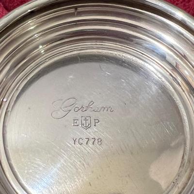 Antique Vintage Marbles in Silver Plated Bowl