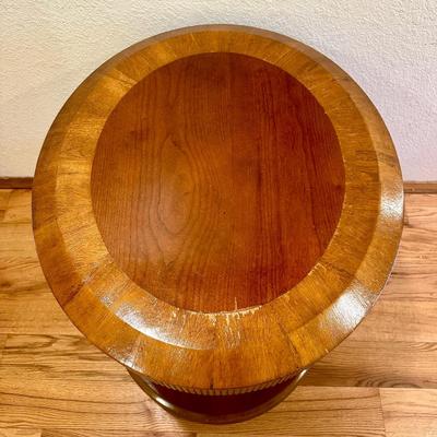 Vintage Art Deco Oval Occassional Table