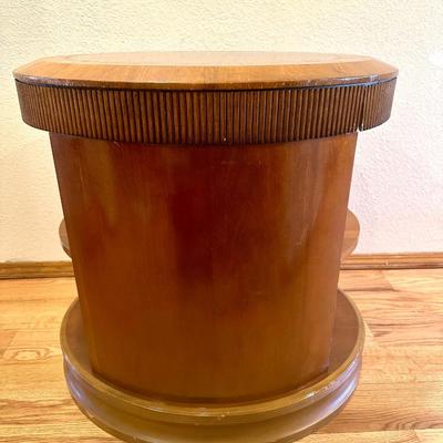 Vintage Art Deco Oval Occassional Table