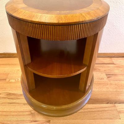 Vintage Art Deco Oval Occassional Table