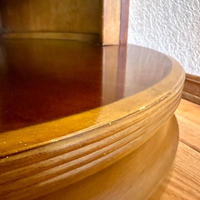 Vintage Art Deco Oval Occassional Table