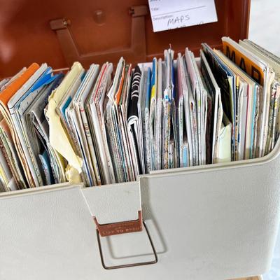 Cook Books, Vintage books and maps