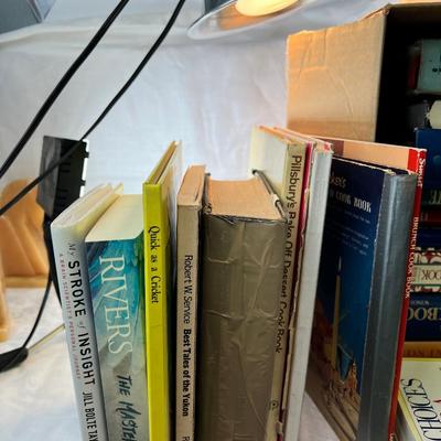 Cook Books, Vintage books and maps