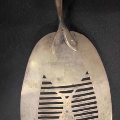 200 year old Sterling Fish Server