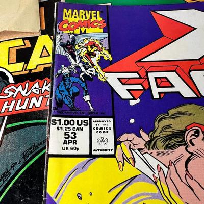 Comic book lot 1980s