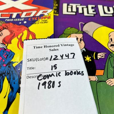 Comic book lot 1980s