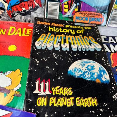 Comic book lot 1980s