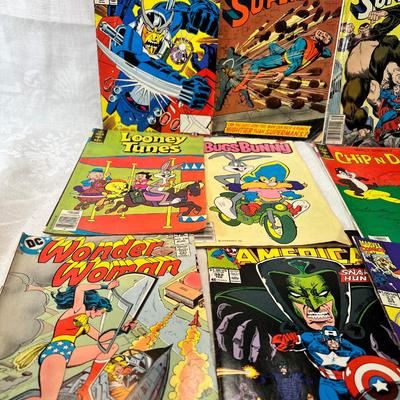 Comic book lot 1980s