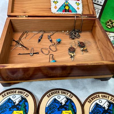 Watches, jewelry, boxes, loose beads