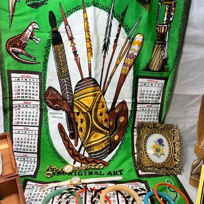 Watches, jewelry, boxes, loose beads