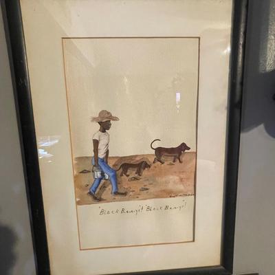 African American Folk Art Original Art