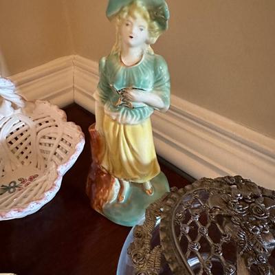 vintage trinket boxes & more lot