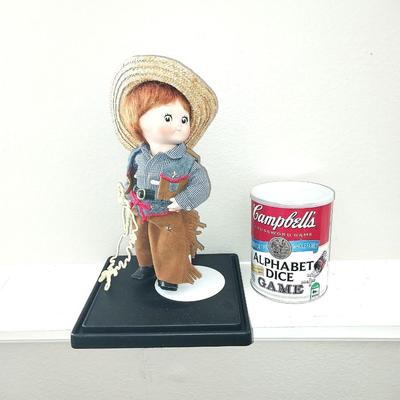 CAMPBELL'S SOUP COWBOY KID AND TIN