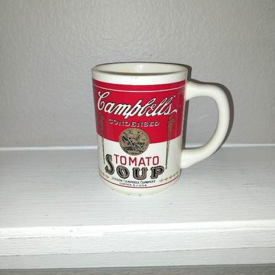 CAMPBELL'S SOUP CERAMIC CHEF KID AND COFFEE MUG