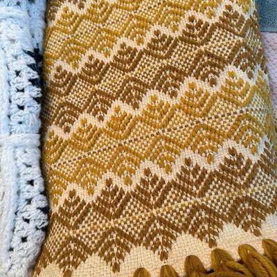 Crochet Afghan Lot