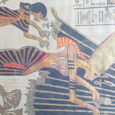 Rare Authentic hand painted Egyptian Art work.