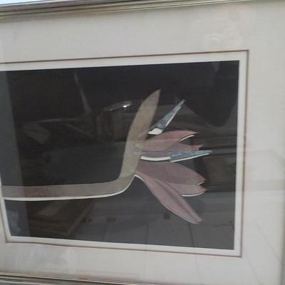 Bird of Paradise by "Pessia" 29 x 35.