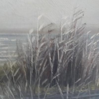 Original Oil Art " Ducks Migrating South. By Wijsman.