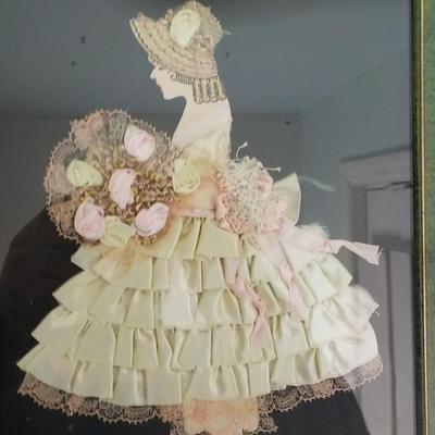 Hand Made Paper Mache Art work. " The Mistress"