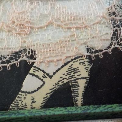 Hand Made Paper Mache Art work. " The Mistress"