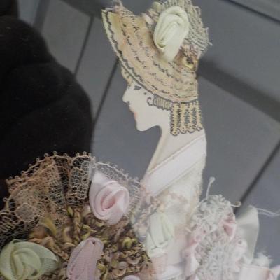 Hand Made Paper Mache Art work. " The Mistress"