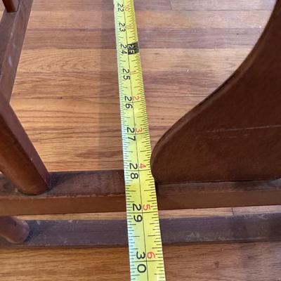 Vintage Wood Rocking Cradle